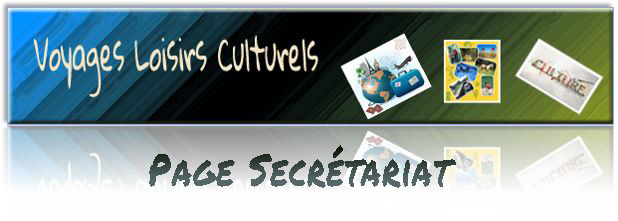 Bandeau de la page secretariat